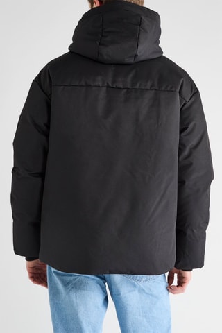 Doudoune à capuche - Noir