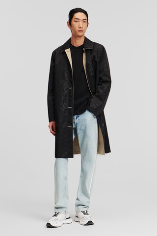 Trench réversible - Beige et noir