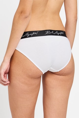Culotte en coton biologique - Blanc