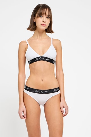 Culotte en coton biologique - Blanc