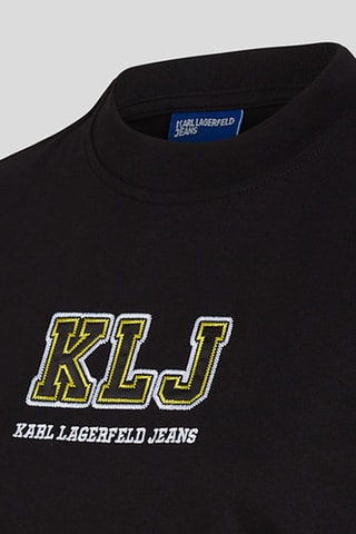 T-shirt cropped en coton biologique - Noir