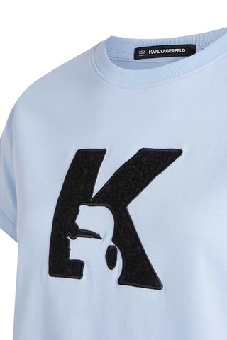 T-shirt en coton biologique - Bleu clair