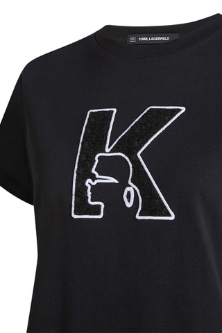 T-shirt en coton biologique - Noir