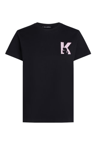T-shirt en coton biologique - Noir