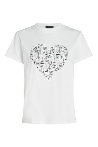 T-shirt en coton biologique - Blanc