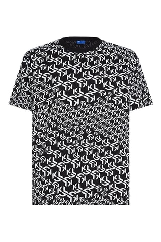 T-shirt regular en coton biologique - Noir