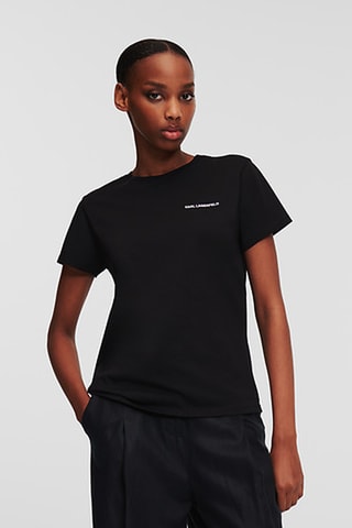 T-shirt en coton biologique - Noir