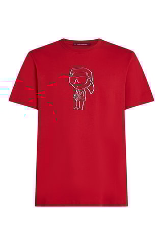 T-shirt en coton biologique - Rouge