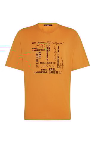 T-shirt en coton biologique - Moutarde