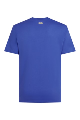 T-shirt en coton biologique - Bleu