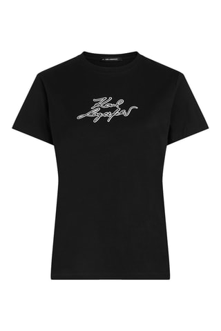 T-shirt en coton biologique - Noir