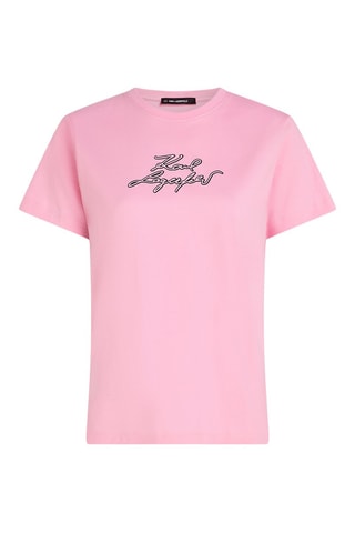 T-shirt en coton biologique - Rose