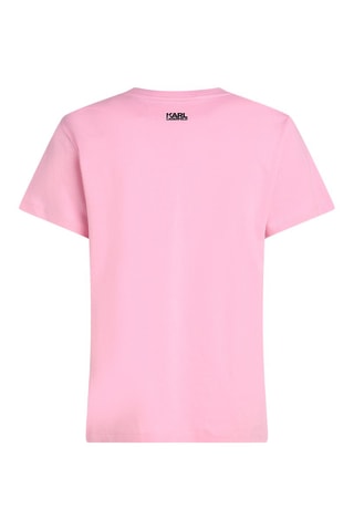 T-shirt en coton biologique - Rose
