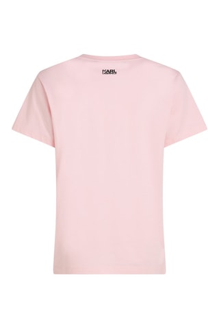 T-shirt en coton biologique - Rose
