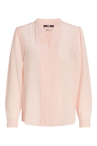 Blouse en soie - Rose