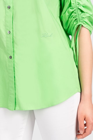 Chemisier en coton biologique - Vert clair