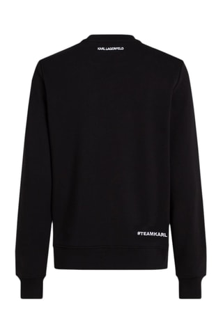 Sweat en coton biologique - Noir