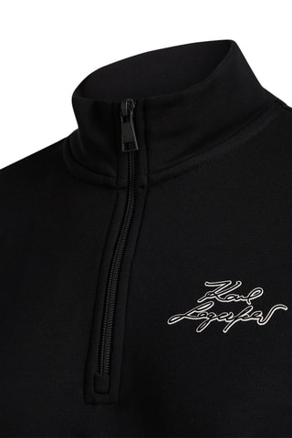 Sweat en coton biologique - Noir