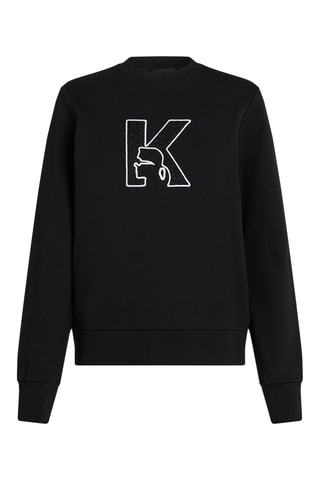 Sweat en coton biologique - Noir