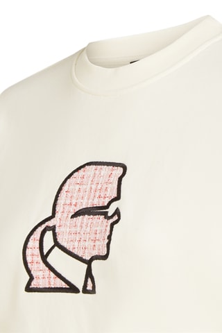 Sweat en coton biologique - Blanc cassé