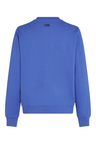 Sweat en coton biologique - Bleu
