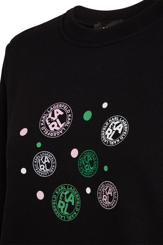 Sweat en coton biologique - Noir