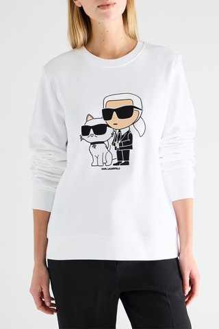 Sweat en coton biologique - Blanc