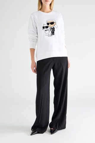 Sweat en coton biologique - Blanc