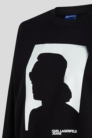 Sweat en coton biologique - Noir