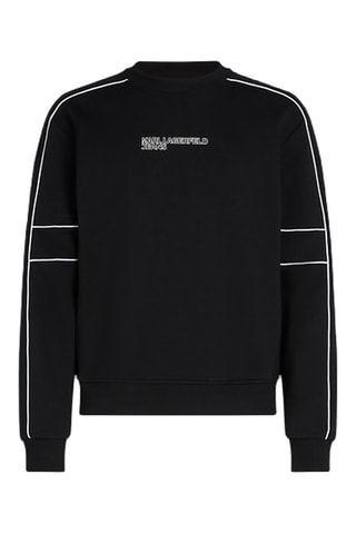 Sweat en coton biologique - Noir