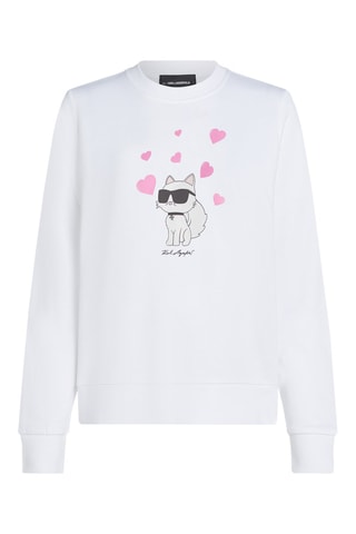 Sweat en coton biologique - Blanc