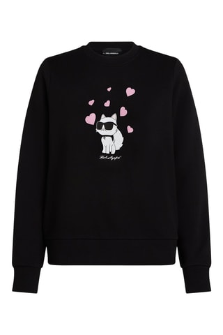 Sweat en coton biologique - Noir