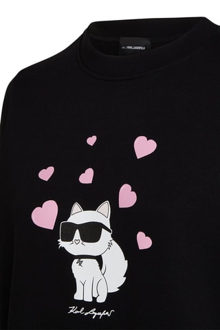 Sweat en coton biologique - Noir