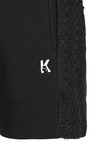 Short en coton biologique - Noir