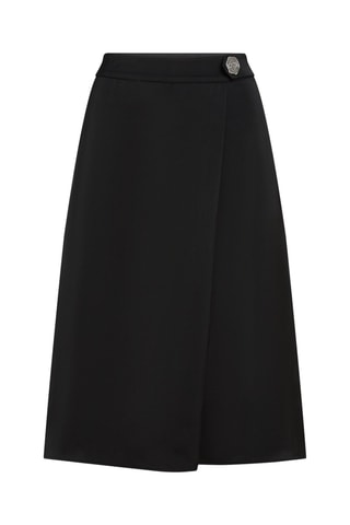 Jupe portefeuille - Noir