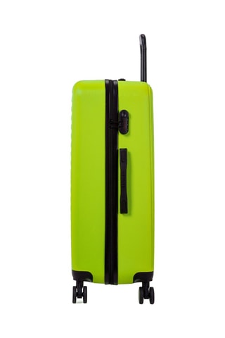 Grote Trolley (L) - Limoengroen - 75 cm