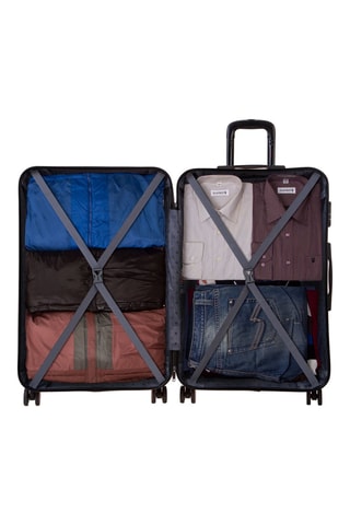 Grote Trolley (L) - Limoengroen - 75 cm