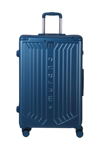 Valise Mad L - Bleu canard foncé - 75 cm - Murano