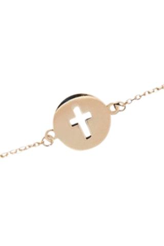 Bracelet Petite Croix Dorée - Or jaune