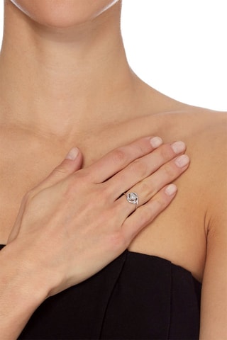 Bague Jolie Fleur - Or blanc et diamants