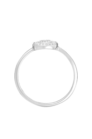 Bague Bulle de bonheur - Or blanc et diamants