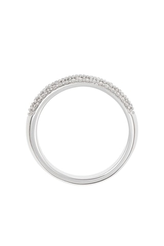 Bague Sincérité - Or blanc et diamants