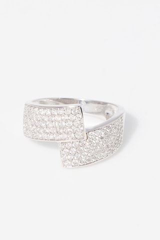 Bague Turban Magique - Or blanc et diamants