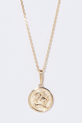 Pendentif Astro Lisse Taureau - Or jaune