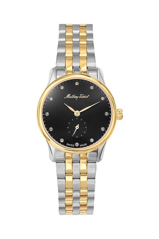 Orologio al quarzo in acciaio e zirconi 316L Edmond Metal