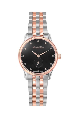 Orologio al quarzo in acciaio e zirconi 316L Edmond Metal