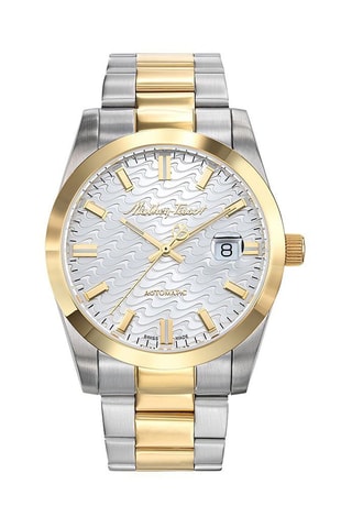 Montre automatique en acier Mathy I - Argenté et doré