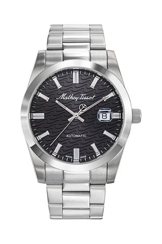 Orologio automatico in acciaio  Mathy I - Argentato e nero