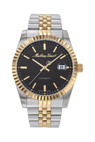Orologio automatico in acciaio Mathy I - Argentato e dorato