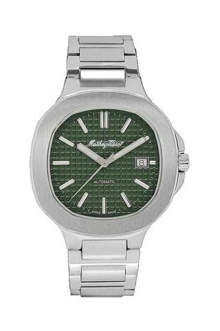 Montre automatique Evasion Argenté et kaki